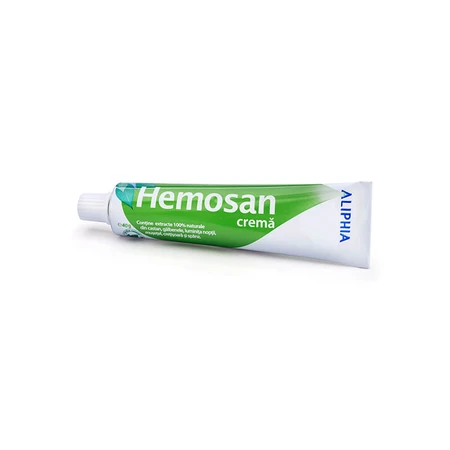 Hemosan crema Aliphia para zonas inflamadas, 40 g, Exhelios