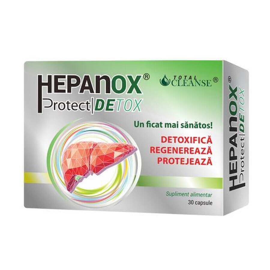 Hepanox Protect Detox, 30 gélules, Cosmo Pharm