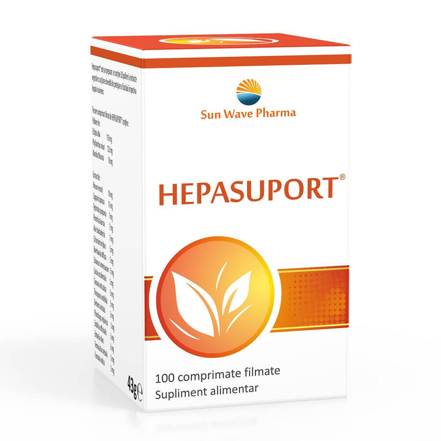 Hepasuport, 100 film-coated tablets, Sun Wave Pharma