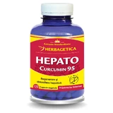Hepato Curcumine95, 120 capsules, Herbagetica