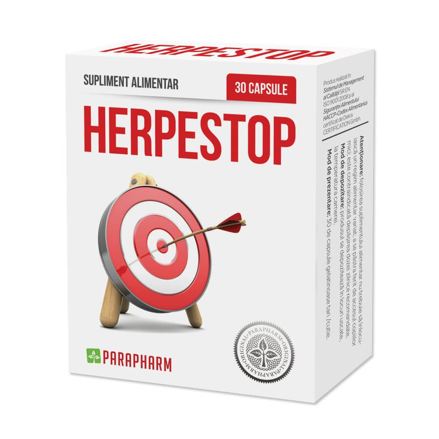 Herpestop, 30 capsules, Parapharm Évaluations