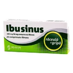 Ibusinus cold and flu, 200 mg/30 mg, 20 film-coated tablets, Solacium Pharma
