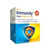 Immunity Forte C 500 + Zn + D3, 30 orodispergeerbare sachets, MBA Pharma