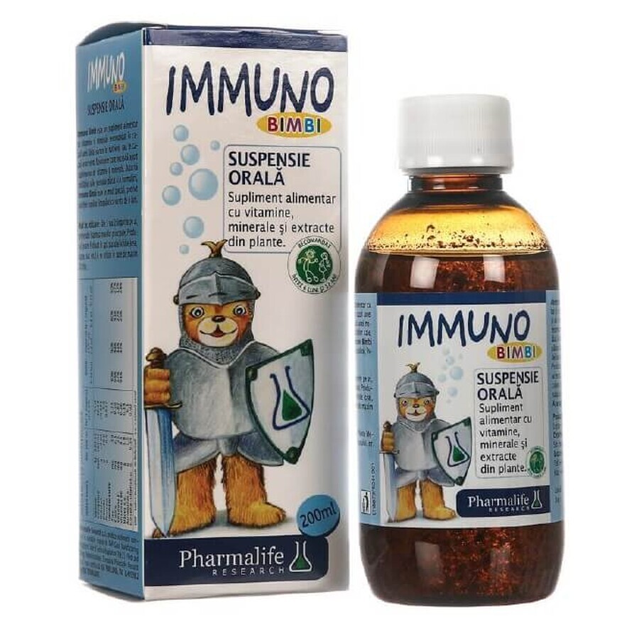Immuno Bimbi suspensie voor oraal gebruik, 200 ml, Pharmalife