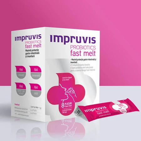 Imprvis Probiotics Fast Melt, 10 sachets, Bifodan