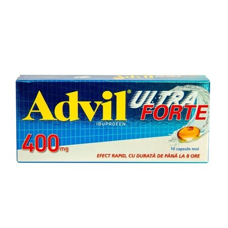 Advil Ultra Forte 400 mg, 10 capsules, Gsk