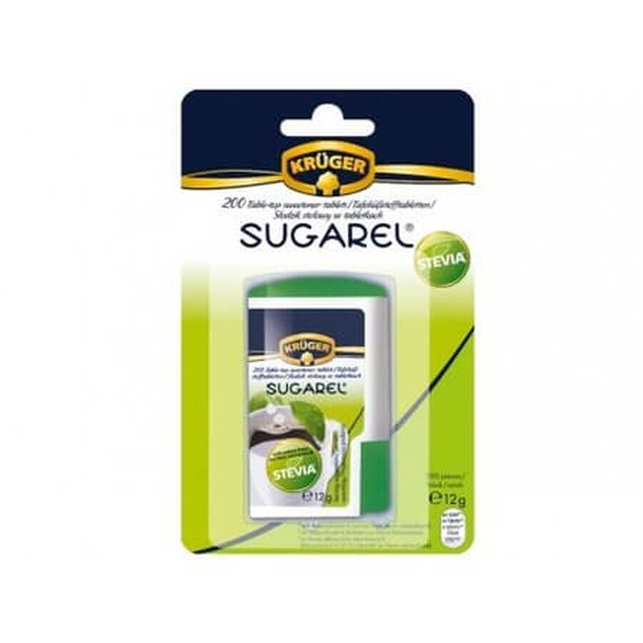 Kruger stevia-extract zoetstof 60 mg, 200 tabletten, Herbavit