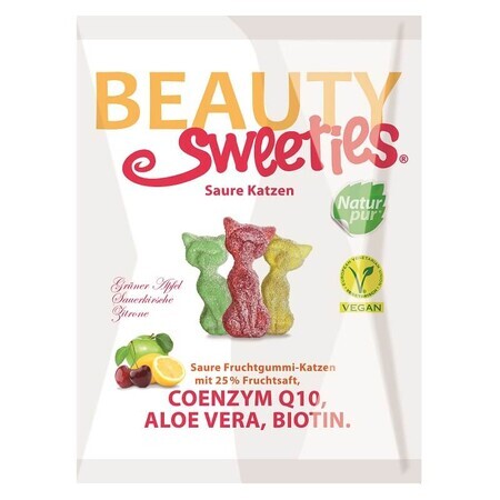 Bonbons gélifiés acidulés Kittens, 125 g, Beauty Sweeties