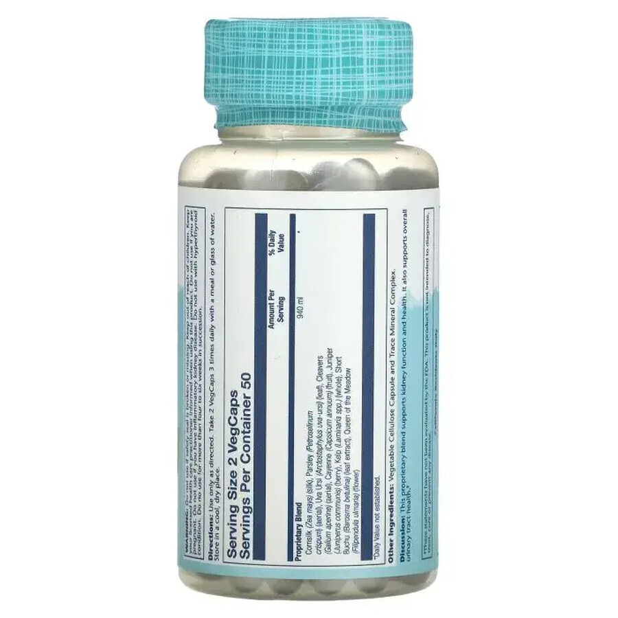 Kidney Blend Solaray, 100 capsule, Secom