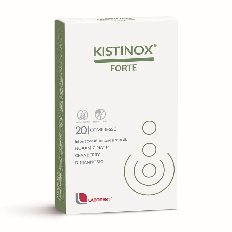 Kistinox Forte, 20 tabletten, Laborest Italië Beoordelingen