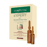 Hair Regeneration Kit Gerovital Expert Treatment, 10 vials x 10 ml, 10 vials x 5 ml , Farmec