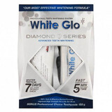White Glo Diamond Series-behandelingsset, 50 ml + White Glo Professional Choice Tandpasta, 100 ml, Barros Laboratories