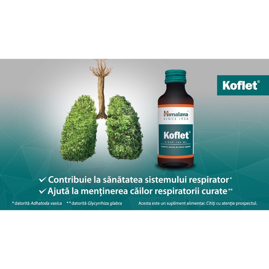 Koflet siroop, 100 ml, Himalaya