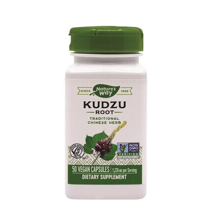 Kudzu 610 mg Nature's Way, 50 gélules, Secom