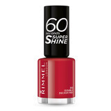 Nagellak 60 Seconds Shine 310 Double Decker Red, 8 ml, Rimmel Londen