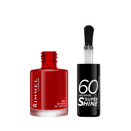 Esmalte de uñas 60 Seconds Shine 315 Queen of tarts, 8 ml, Rimmel London