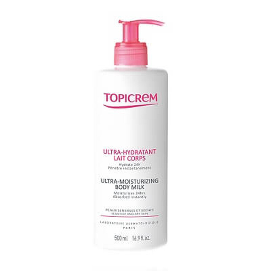 Topicrem Ultra Hydraterende Body Lotion, 500 ml, NIGY