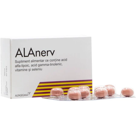 ALAnerv voor het zenuwstelsel, 20 zachte capsules, Alfasigma