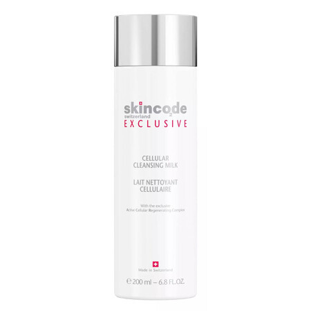 Cellular Exclusive Cleansing Milk, 200 ml, Skincode