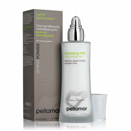 Reinigingsmelk voor alle huidtypes AminoPower, 100 ml, Pellamar