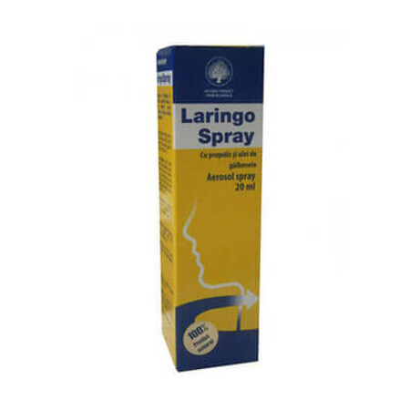 Spray laryngé à la propolis et à l'huile de souci, 20 ml, Sia Silvanols