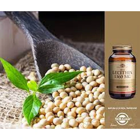 Soy Lecithin 1360 mg, 100 capsules, Solgar