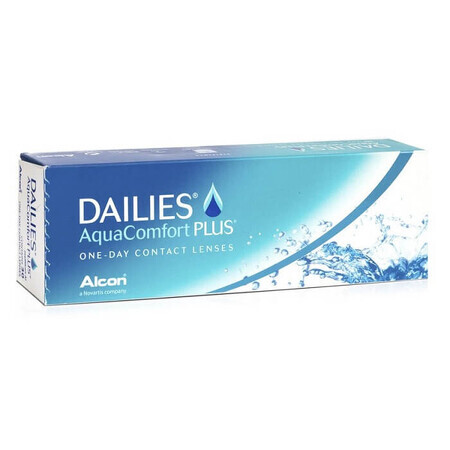 Dailies Aqua Comfort Plus contactlenzen, -1,00, 30 stuks, Alcon