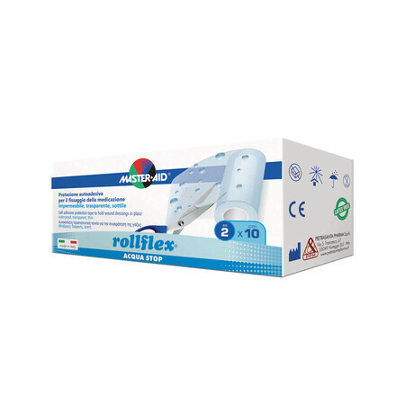 Leucoplast étanche Rollflex Acqua Stop 2 m x 10 cm, Pietrasanta Pharma