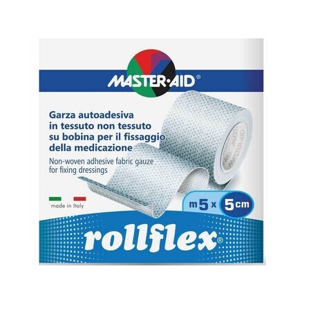 Leucoplast Rollflex vliesmateriaal 5m x 5 cm, Pietrasanta Pharma