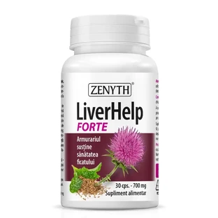 LiverHelp Forte 700 mg, 30 gélules, Zenyth