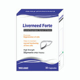 Liverneed Forte complexe hépatoprotecteur, 30 gélules, EsVida Pharma