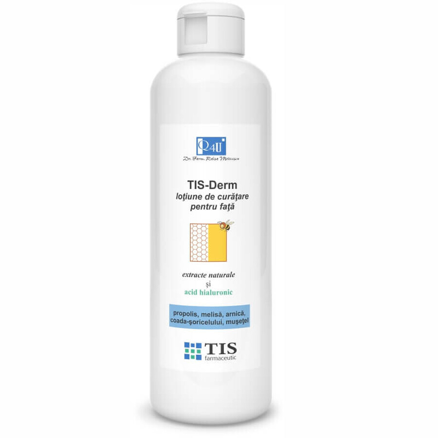 Gezichtsreinigingslotion Q4U, 200 ml, Tis Farmaceutic