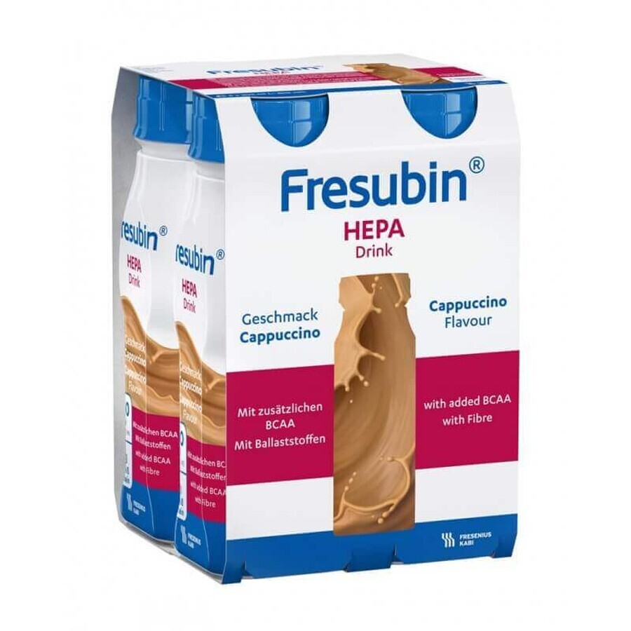 Fresubin Hepa Special nutritional purpose food, 200 ml x 4, Fresenius Kabi Germany