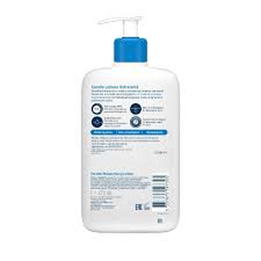 Hydraterende gezichts- en bodylotion voor de droge en zeer droge huid, 1000 ml, CeraVe