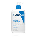 Lotion hydratante pour le visage et le corps pour les peaux sèches et très sèches, 473 ml, CeraVe