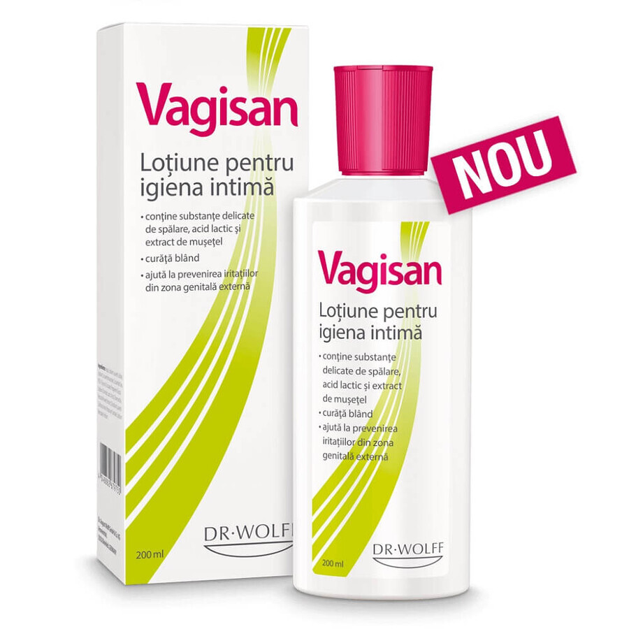 Lotion d'hygiène intime Vagisan, 200 ml, Dr. Wolff