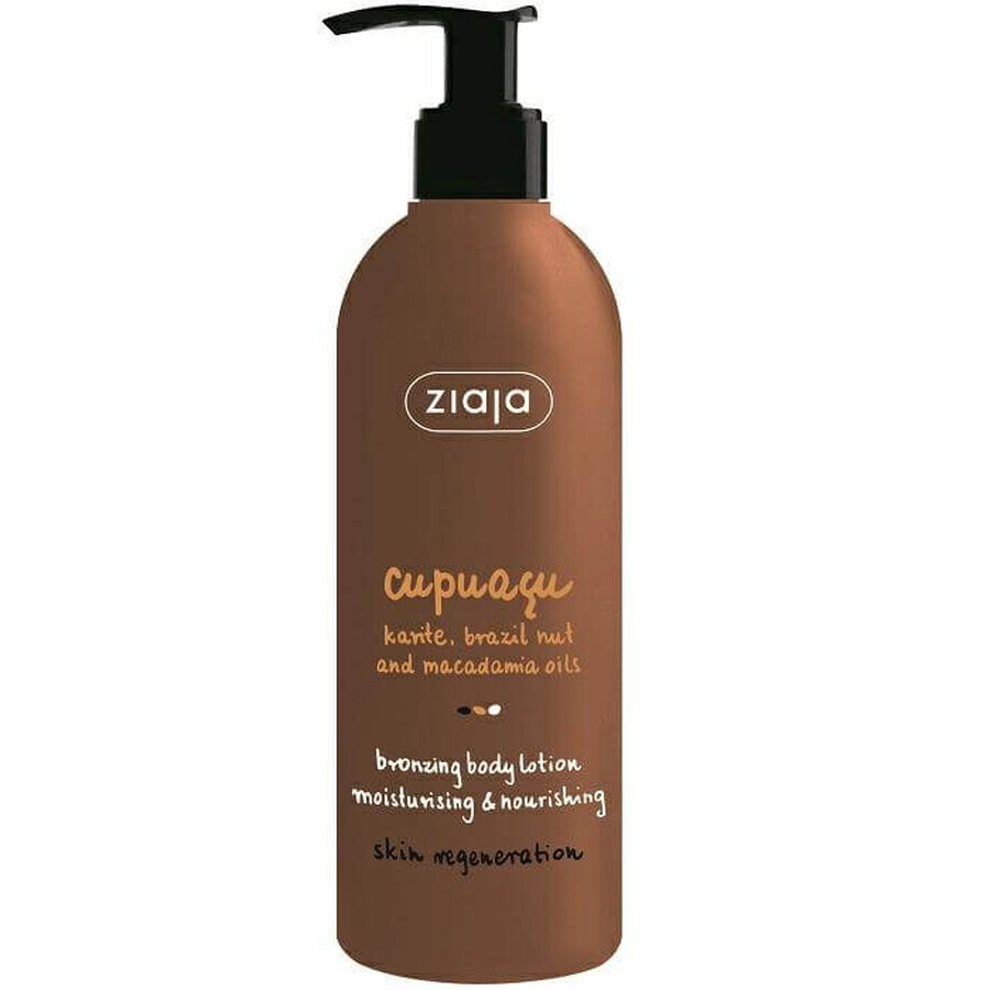 Cupuacu zelfbruinende bodylotion, 300 ml, Ziaja