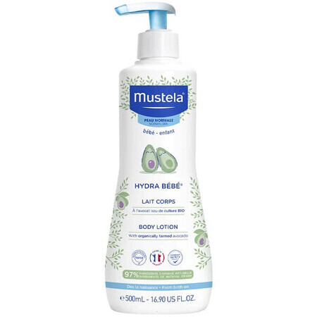 Hydra Baby Hydraterende Body Lotion voor normale huid, 500 ml, Mustela
