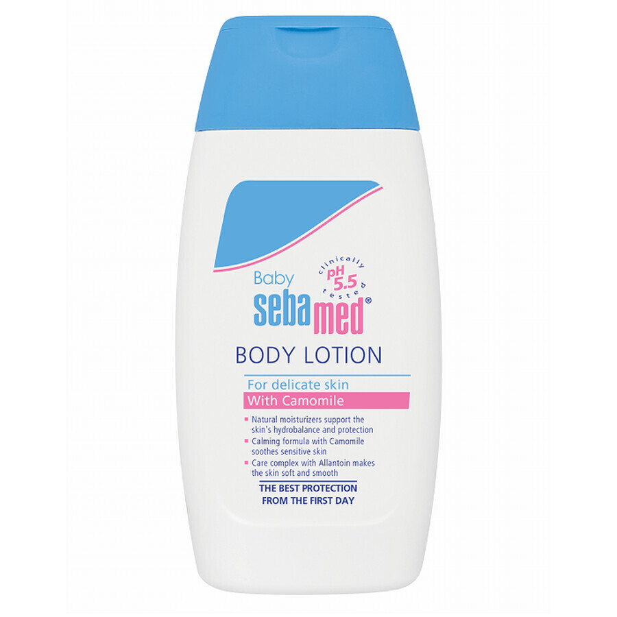 Lozione dermatologica per la cura della pelle dei bambini, 200 ml, Sebamed Baby