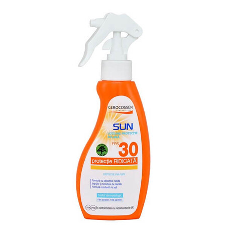 Lotiune pentru protectie solara SPF 30, 200 ml, Gerocossen