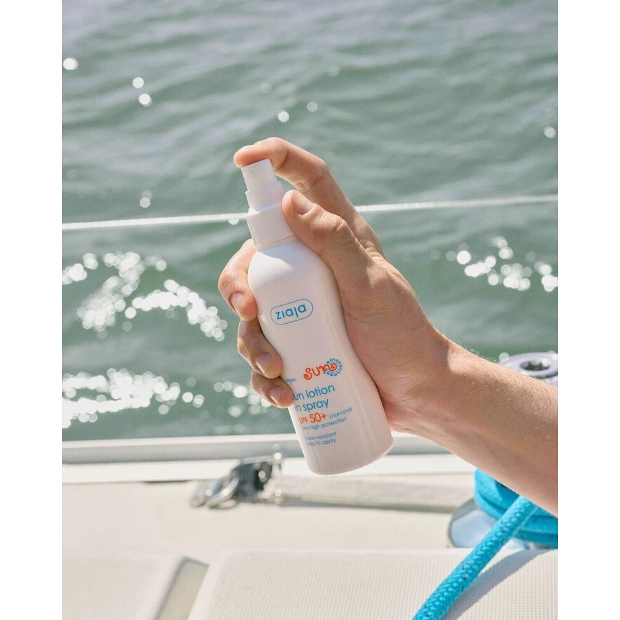 Waterproof spray lotion SPF 50, 170 ml, Ziaja