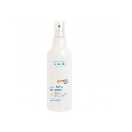 Lozione spray resistente all'acqua SPF 50, 170 ml, Ziaja