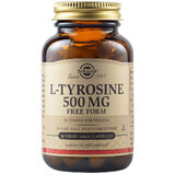 L-Tyrosine 500 mg, 50 capsules, Solgar