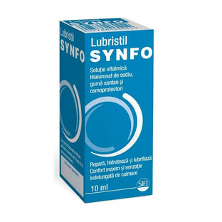 Lubristil Synfo oogheelkundige oplossing, 10 ml, Sifi