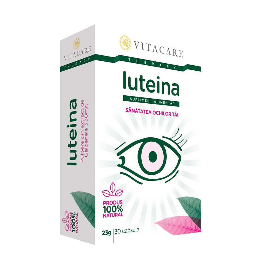 Luteína, 30 cápsulas, Vitacare