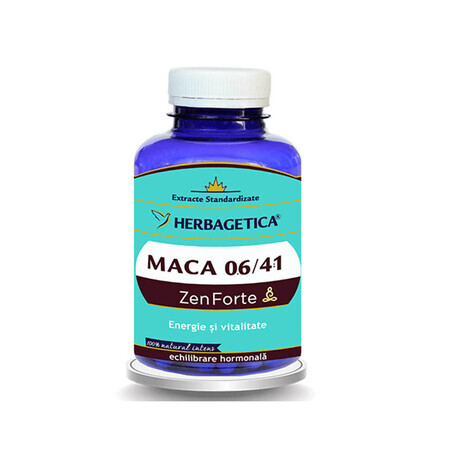 Maca Zen Forte 06/41, 120 capsules, Herbagetica