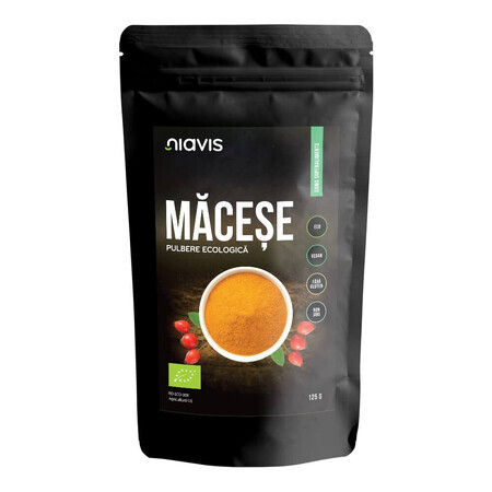 Macese bio poeder, 125g, Niavis