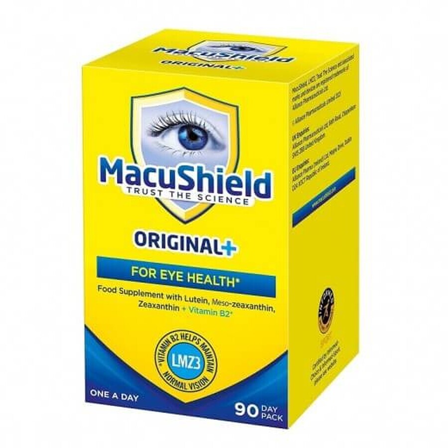 Macu Shield, 90 capsules, Macu Vision