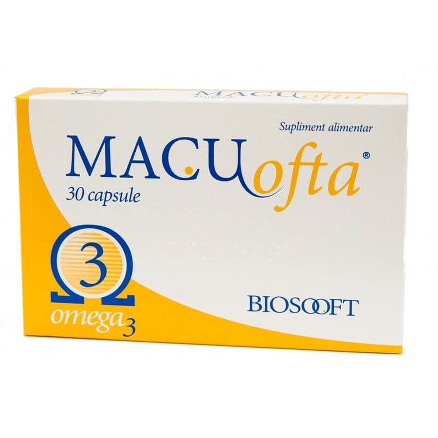 Macuofta, 30 capsules, Biosooft