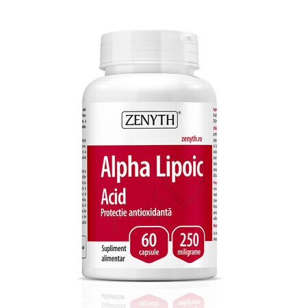Acide alpha-lipoïque, 60 gélules, Zenyth